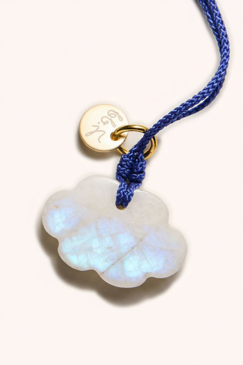 Moonstone Pendant Close-up