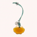 Yellow cloud - silver hardware protected yellow
